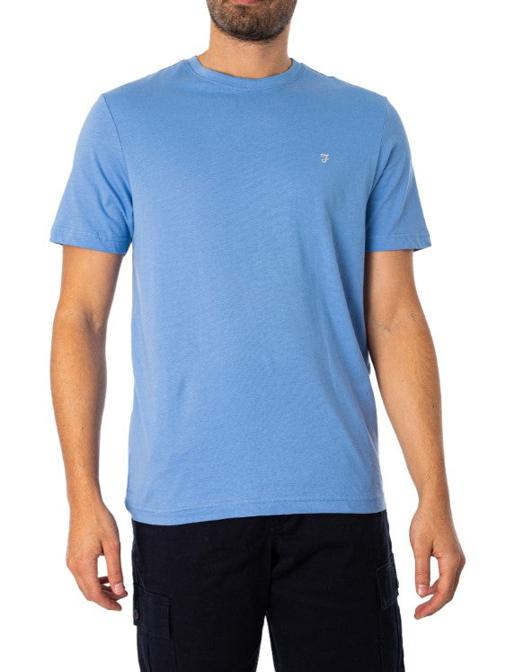 FARAH : Eddie T-Shirt - Reef Blue