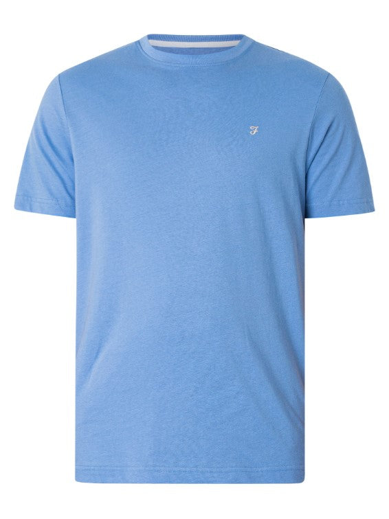 FARAH : Eddie T-Shirt - Reef Blue