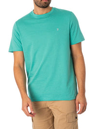 FARAH : Eddie T-Shirt - Lake Green