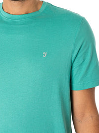 FARAH : Eddie T-Shirt - Lake Green