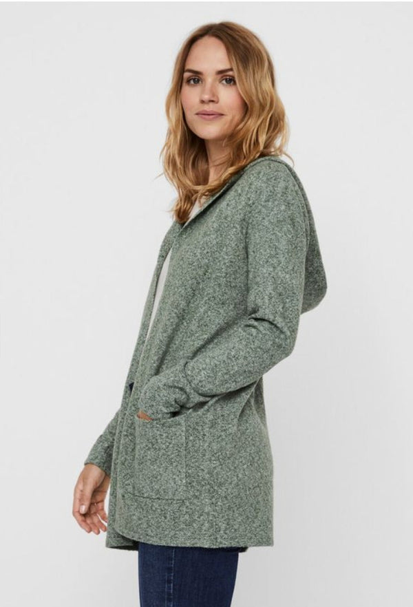 VERO MODA : Doffy Open Hooded Cardigan