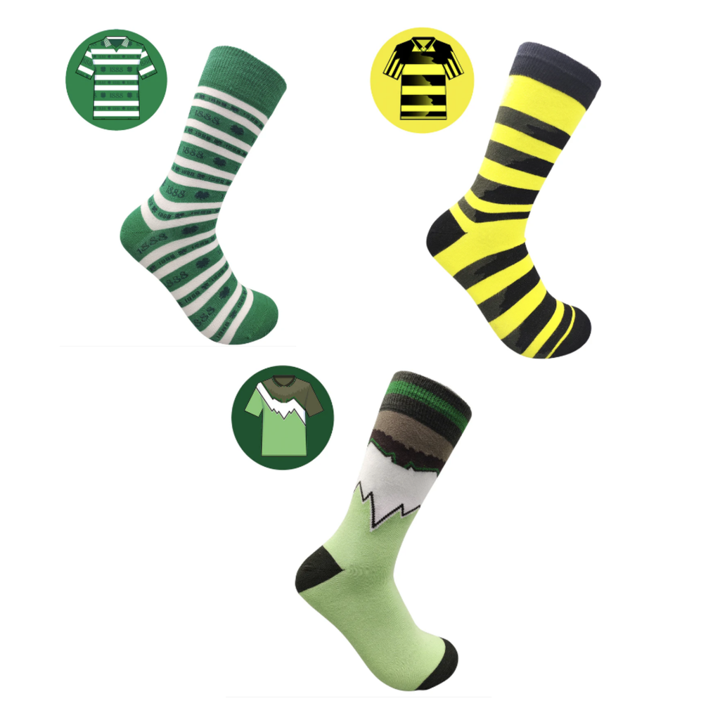 SICSOC : Retro Shirt Socks - Celtic