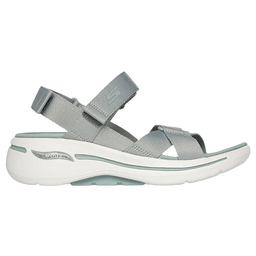 SKECHERS : Go Walk Arch Fit Sandals - Sage