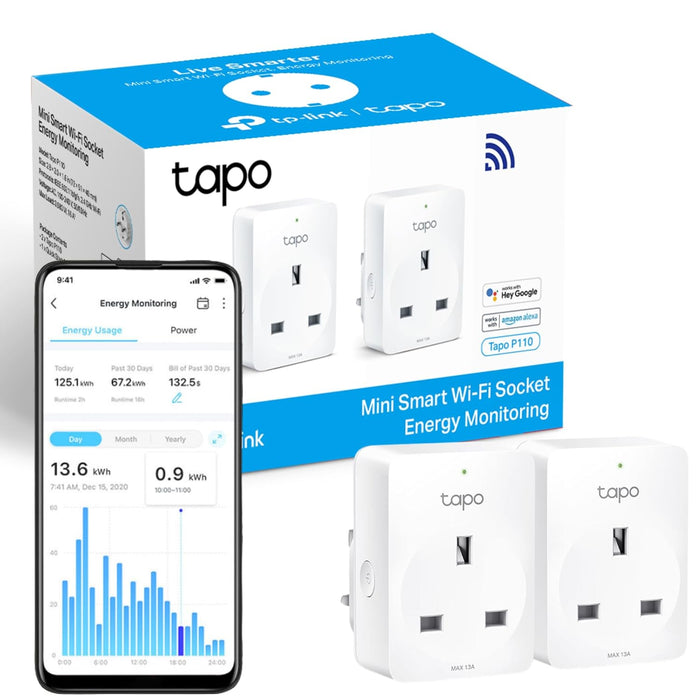 TP-LINK TAPO P110 Smart Plug Twin Pack