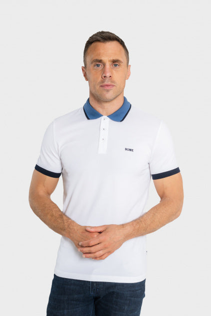 XV KINGS : Tommy Bowe Titans Polo - White