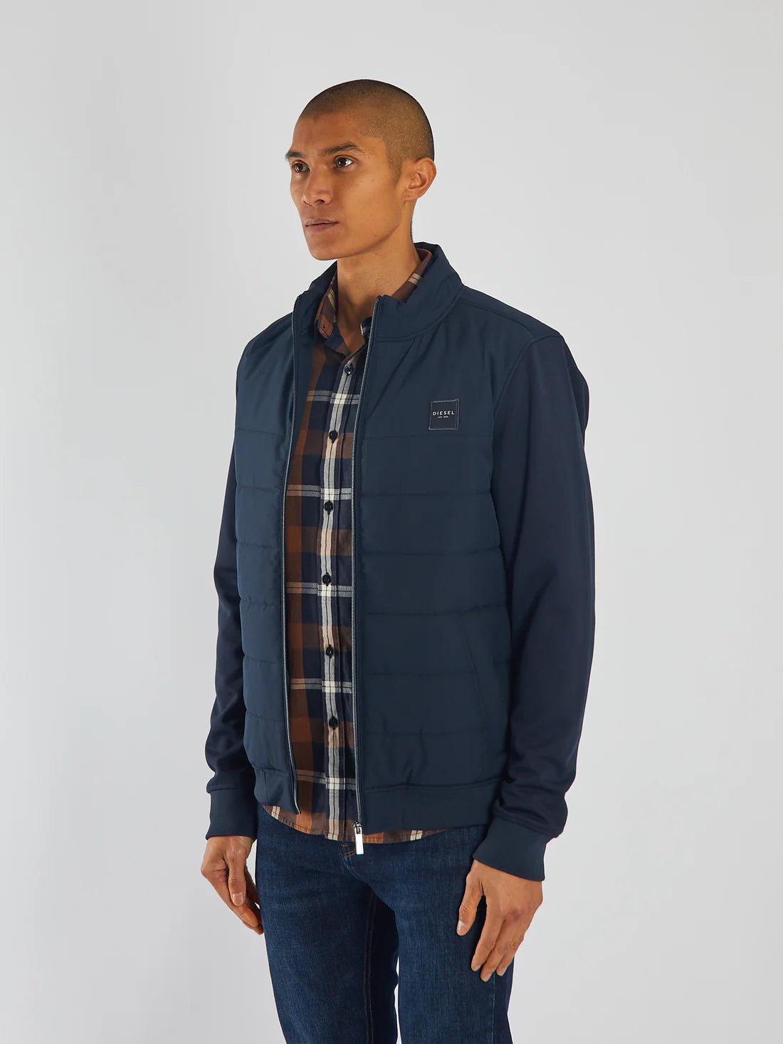 DIESEL Men's Todd Jacket - Navy