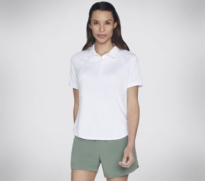 SKECHERS : Go Dri Swift Club Polo - White