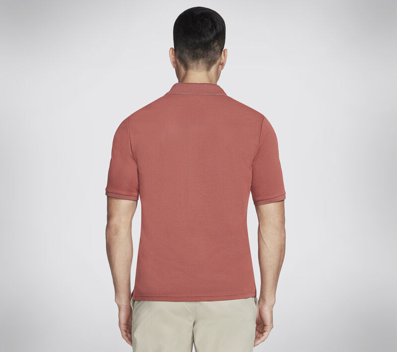 SKECHERS : Off Duty Men's Polo Shirt - Brick Red