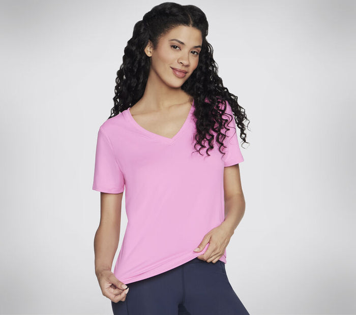 SKECHERS : Go Dri Serene V-Neck Top