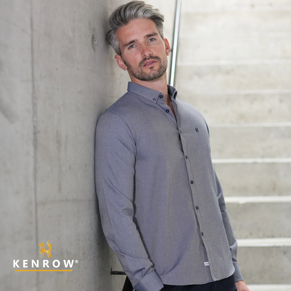 KENROW Men's Tate Shirt - Navy