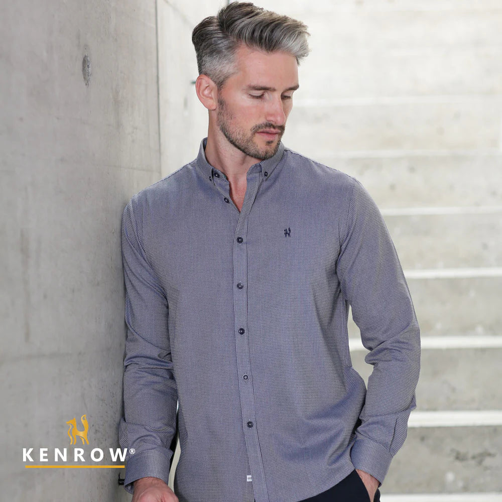 KENROW Men's Tate Shirt - Navy