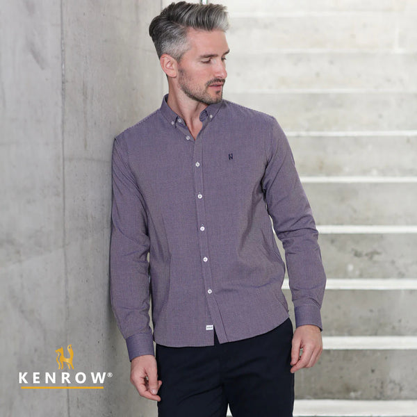 KENROW Men's Tate Shirt - Ruby