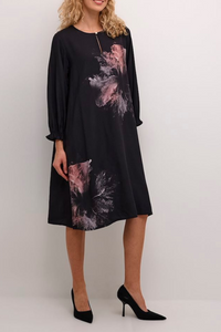 CULTURE : Vinny Chaina Dress - Black