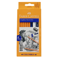 FABER-CASTELL : 8 Pack Graphite Sketch Set