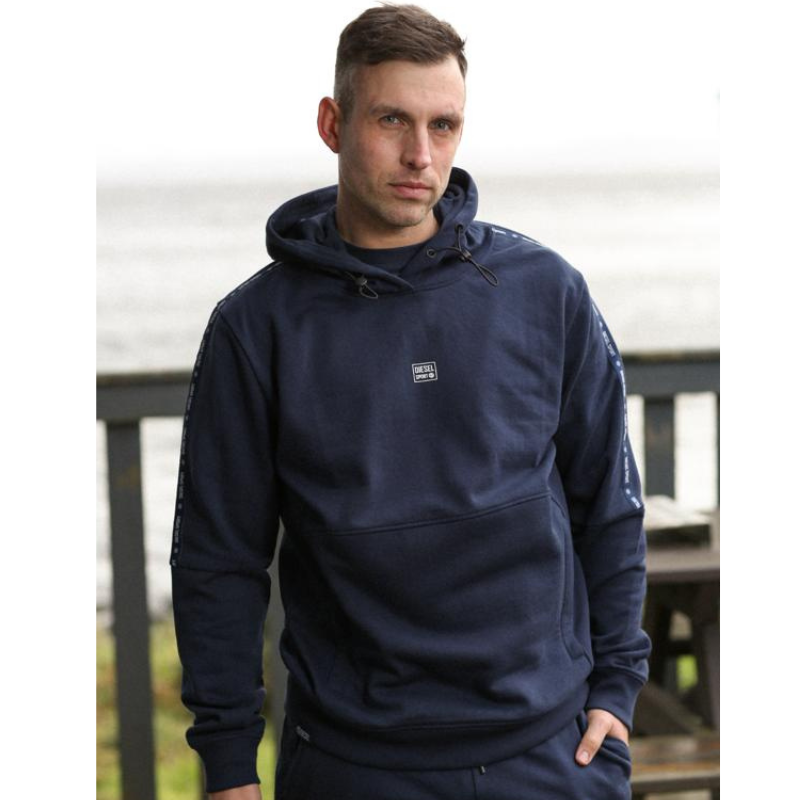 DIESEL SPORT : Baron Hoodie - Navy