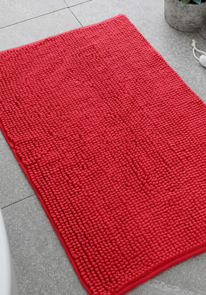 CATHERINE LANSFIELD : Bobble Bath Mat - Red