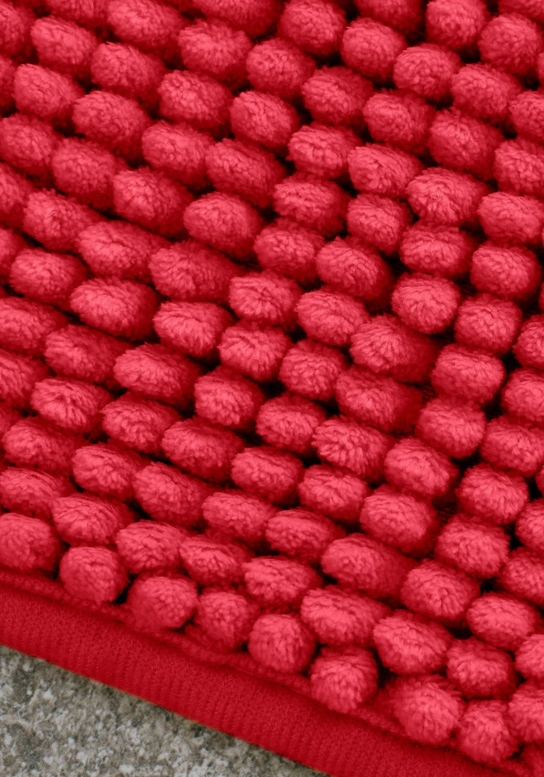 CATHERINE LANSFIELD : Bobble Bath Mat - Red