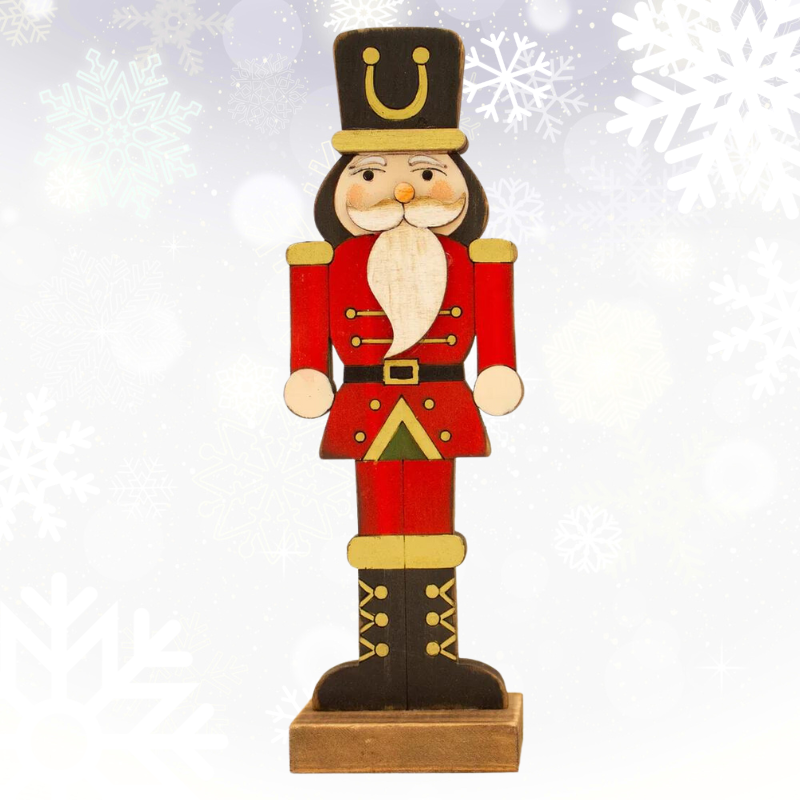 Nutcracker Wooden Christmas Figure 18cm