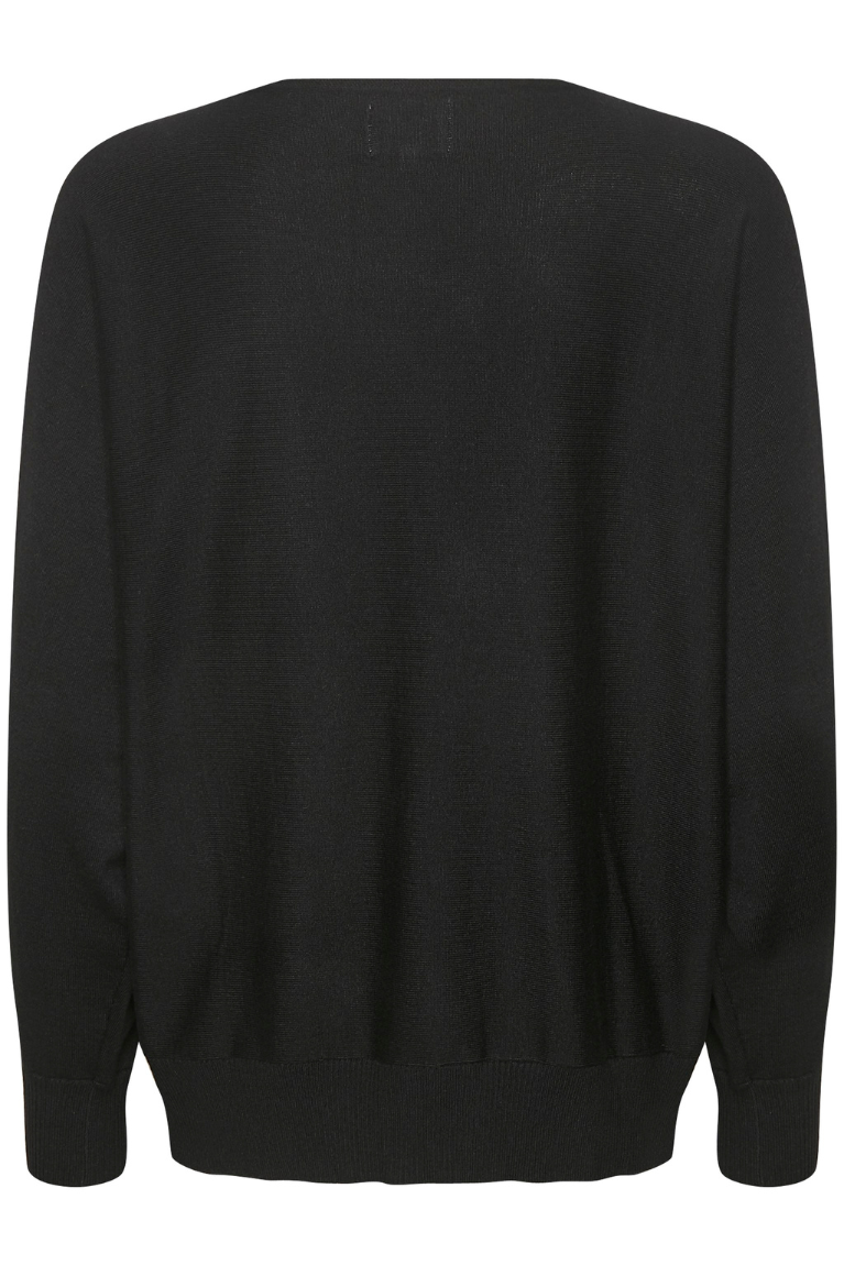 CULTURE : AnneMarie Batwing Jumper - Black