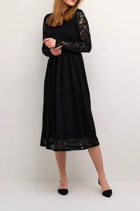 CULTURE : Nicole Black Lace Dress