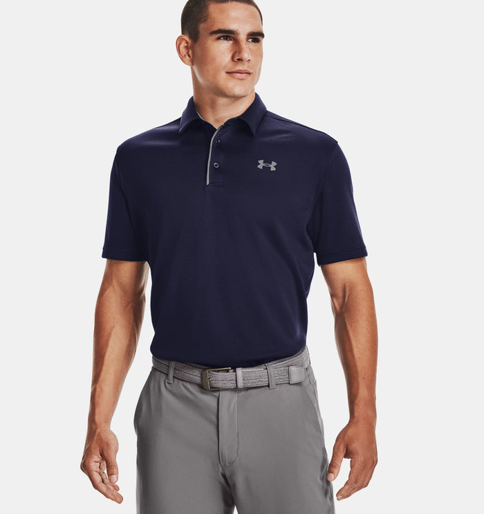 UNDER ARMOUR : Tech Polo - Navy