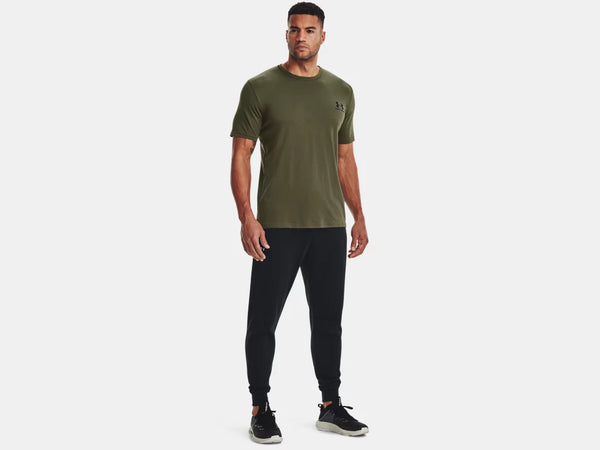 UNDER ARMOUR : Sportstyle Left Chest SS T-Shirt - Green