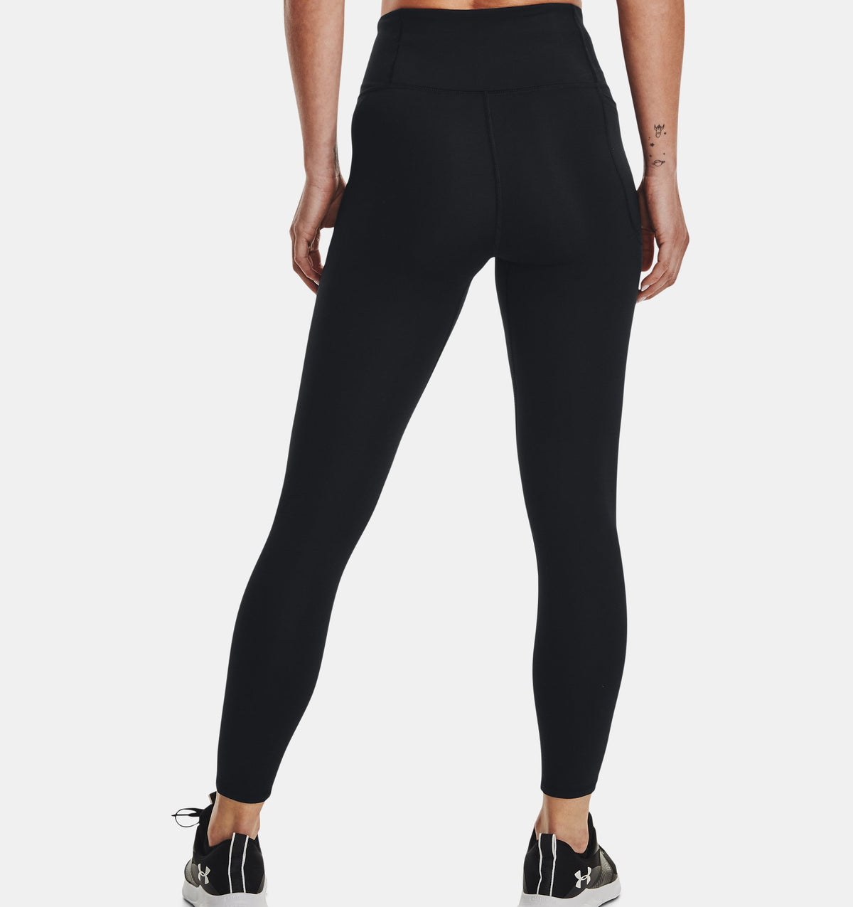 UNDER ARMOUR : Motion Ankle Leggings- Black