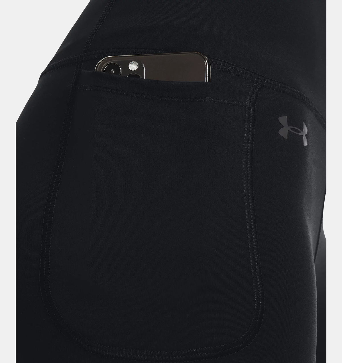 UNDER ARMOUR : Motion Ankle Leggings- Black