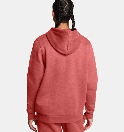 UNDER ARMOUR : Men's Icon Fleece Hoodie - Earthen Orange