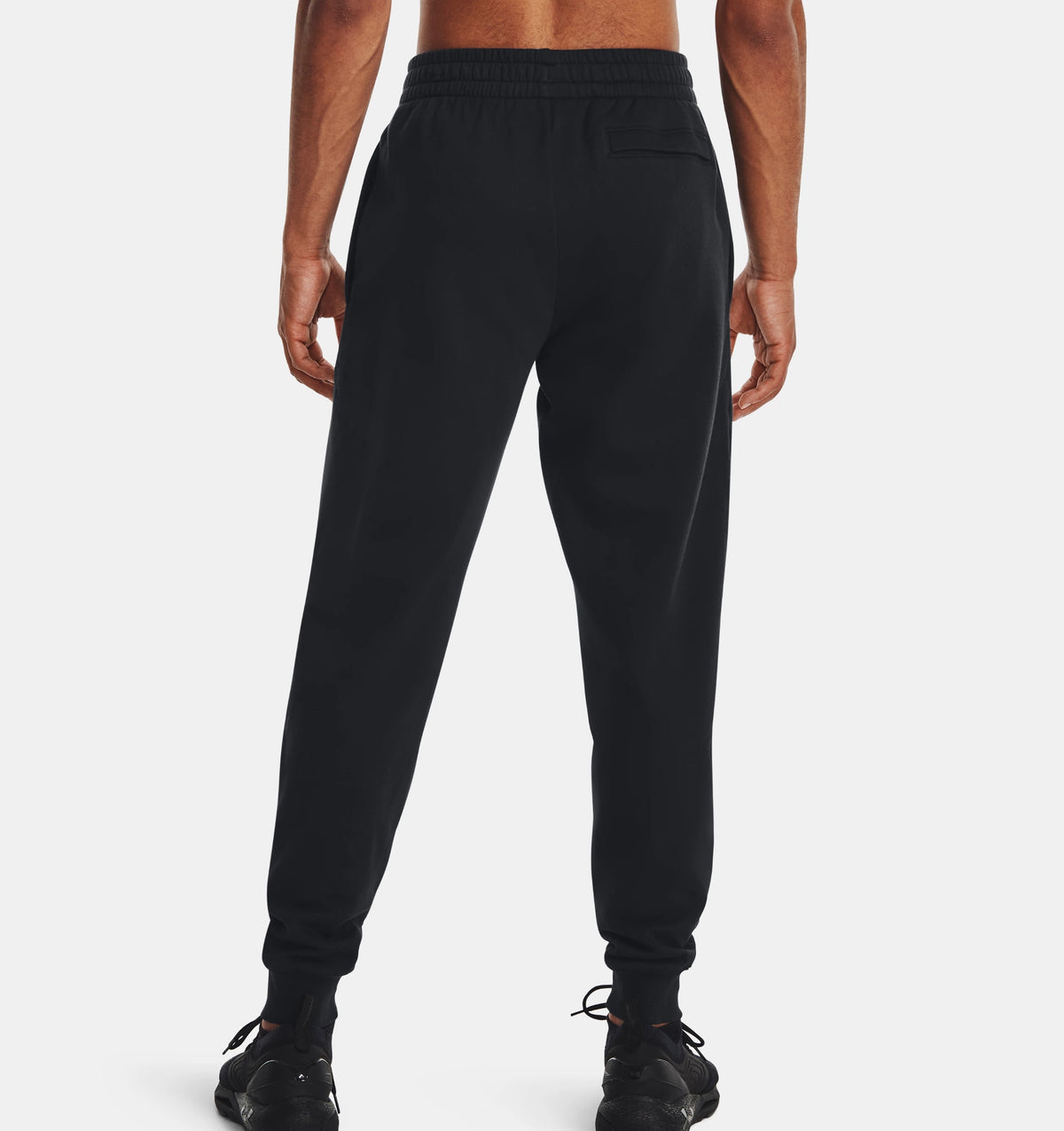 UNDER ARMOUR: Rival Fleece Joggers - Black