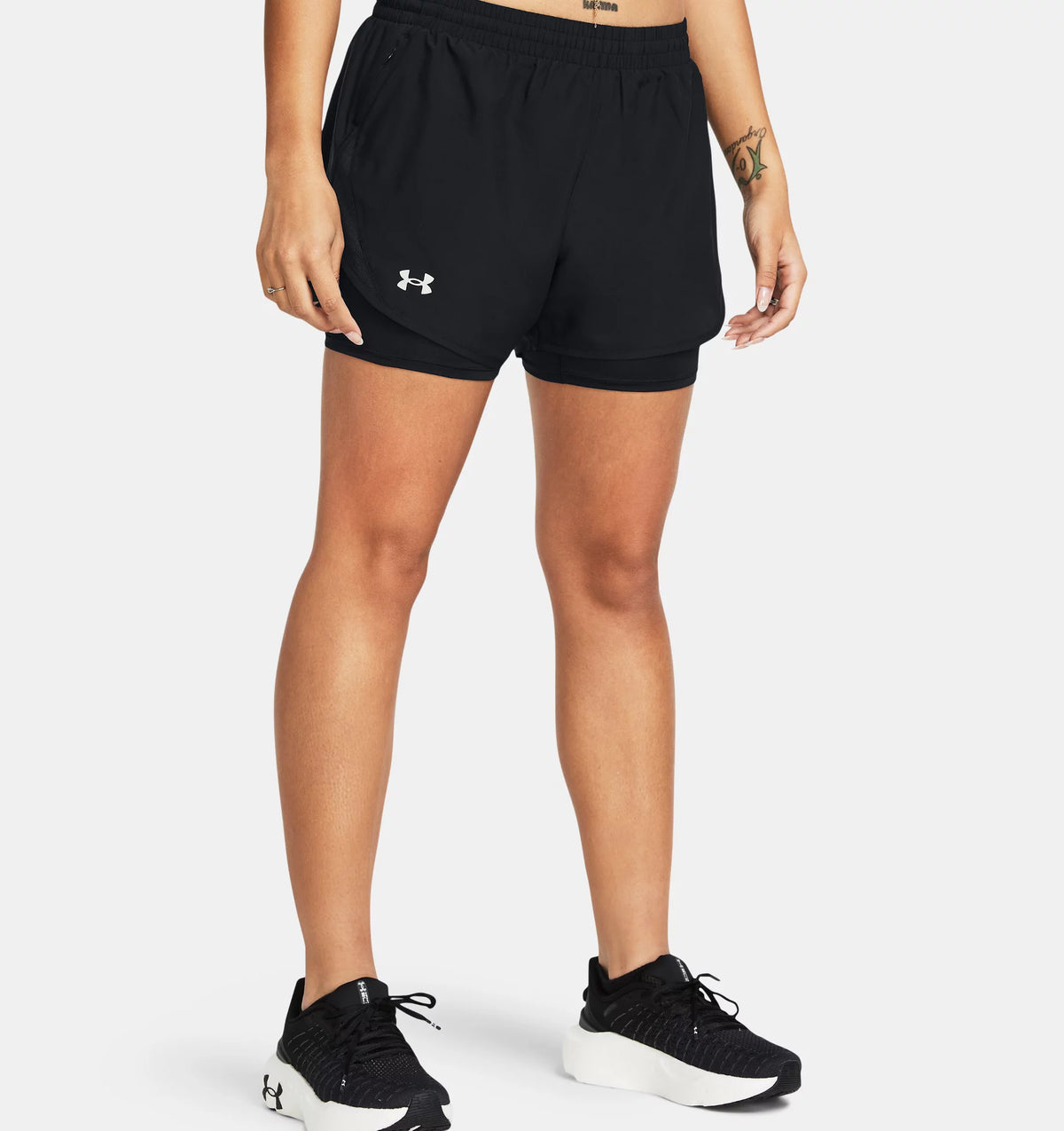 UNDER ARMOUR : Fly-By 2-in-1 Shorts