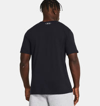 UNDER ARMOUR : Foundation SS T-Shirt - Black