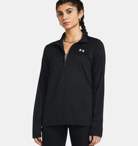 UNDER ARMOUR : Women's Tech Half Zip - Black