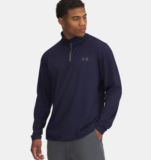 UNDER ARMOUR Men's UA Match Play Quarter Zip - Navy