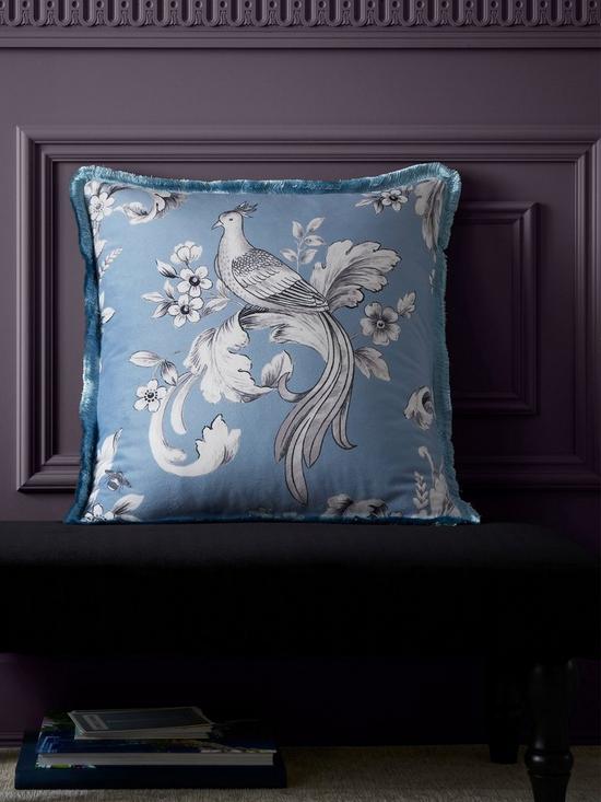 CATHERINE LANSFIELD : Bridgerton Regal Floral Cushion