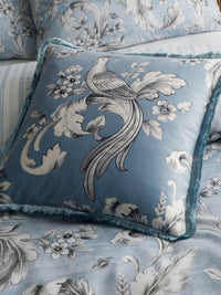 CATHERINE LANSFIELD : Bridgerton Regal Floral Cushion