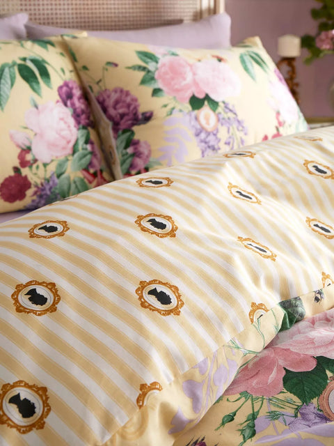 CATHERINE LANSFIELD Bridgerton Wisteria Bouquet Duvet Cover Set