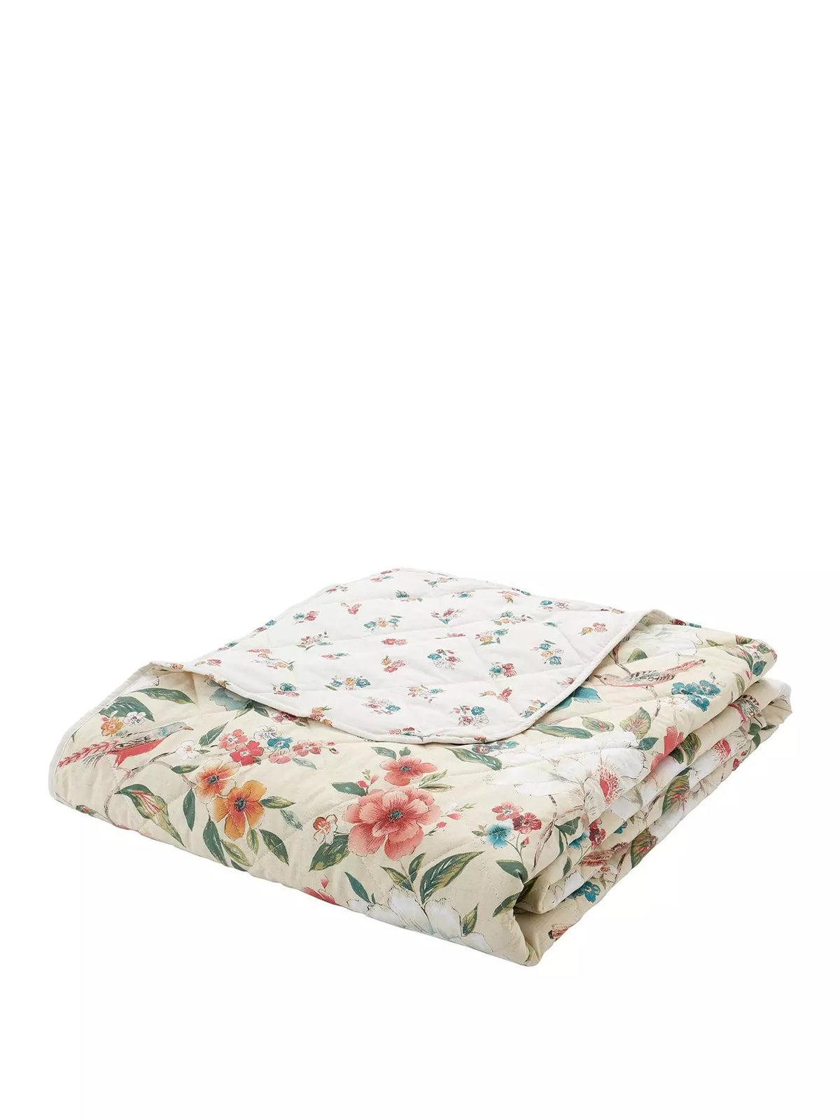 CATHERINE LANSFIELD : Pippa Floral Birds Bedspread