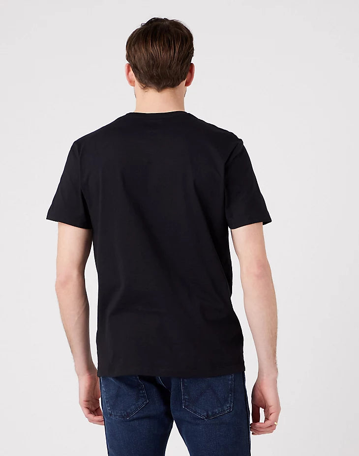 WRANGLER :  2 Pack T-Shirt - Black