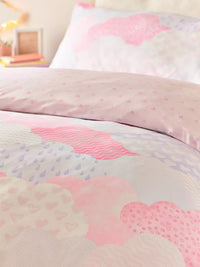 CATHERINE LANSFIELD Soft as a Cloud Kids Duvet Cover Set - Pink