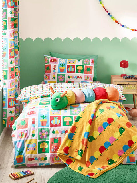 CATHERINE LANSFIELD Curious Caterpillar Kids Duvet Cover Set