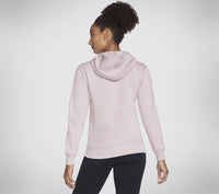 SKECHERS : Signature Pullover Hoodie - Pink