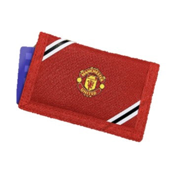 TEAM MERCHANDISE : Core Stripe Wallet - Man Utd