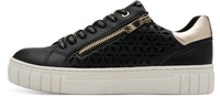 MARCO TOZZI : Ladies Lace Trainers - Black