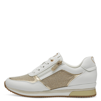 MARCO TOZZI : Trainers - White/Gold