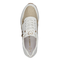 MARCO TOZZI : Trainers - White/Gold