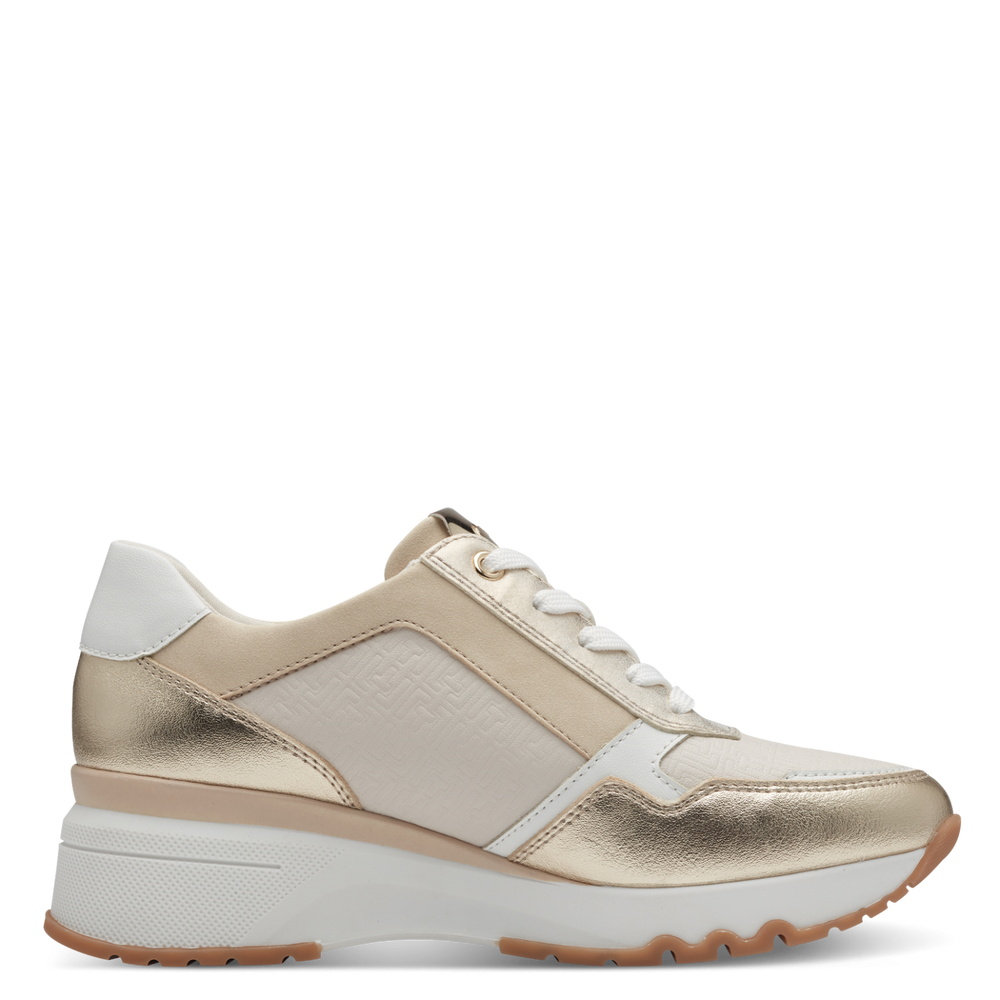 MARCO TOZZI : Trainers - Cream Comb