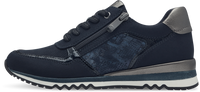 MARCO TOZZI : Ladies Side Zip Trainers - Navy