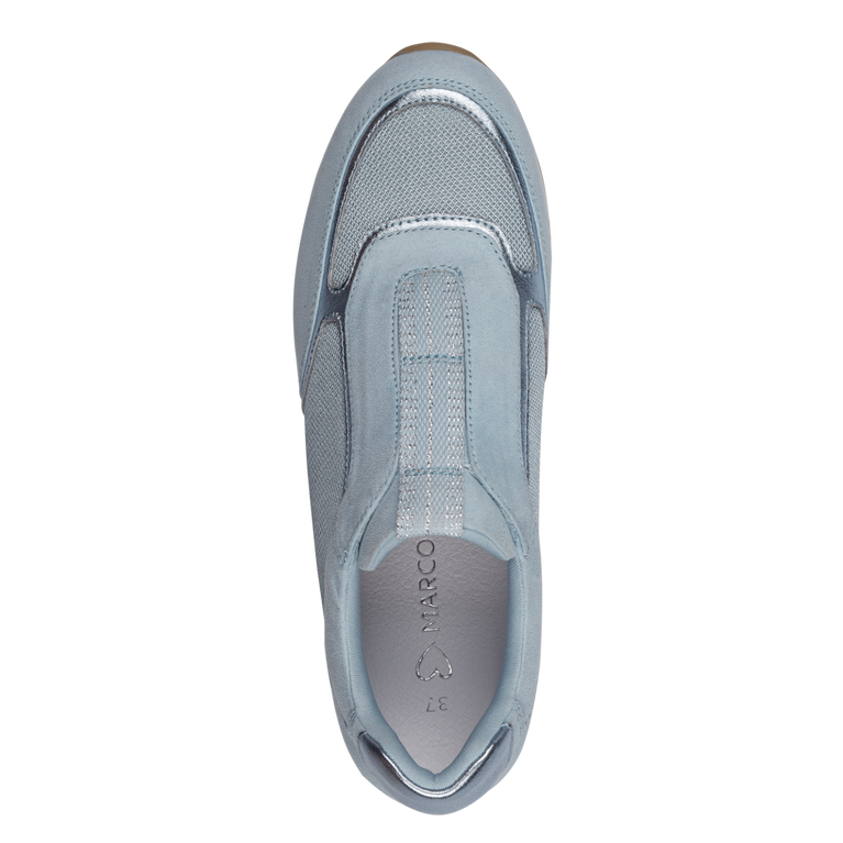 MARCO TOZZI : Slip in Trainers - Light Blue