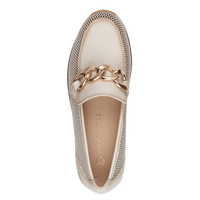 MARCO TOZZI : Slip On Shoe - Cream